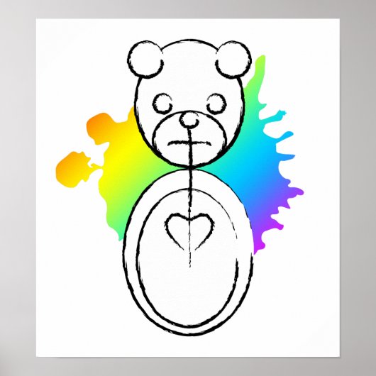 panda splatz. poster (Voorkant)