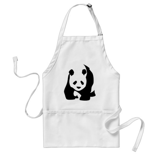 Panda Standaard Schort (Voorkant)