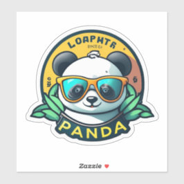 Panda Stickers verspreiden glimlachen overal