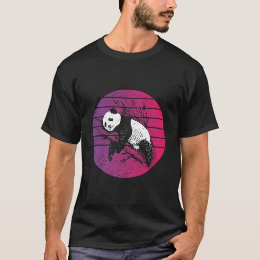 Panda Stijl T-shirt (Voorkant)