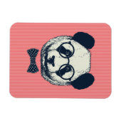Panda Stripes Magneet (Horizontaal)