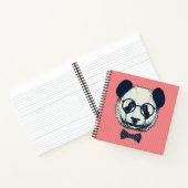 Panda Stripes Notitieboek (Binnen)