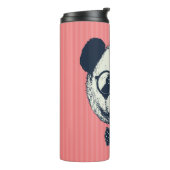 Panda Stripes Thermosbeker (Gedraaid links)