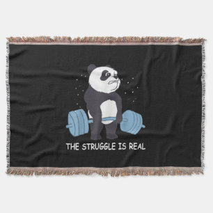 Panda Struggle is een echte Beer dodelijk grappige Deken