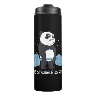 Panda Struggle is een echte Beer dodelijk grappige Thermosbeker