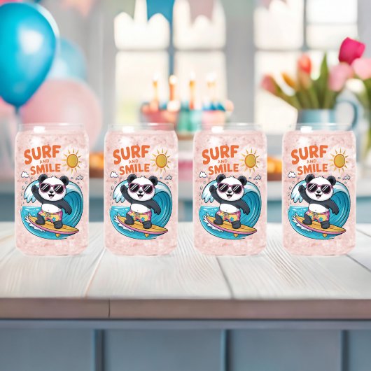 Panda Surf Sourire Enfant Été (Insitu (Baby Shower))