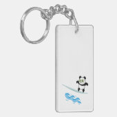 Panda Surfing Sleutelhanger (Voorkant Links)