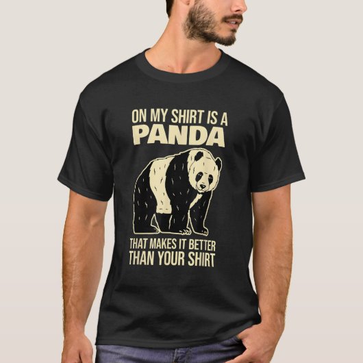 Panda T-shirt (Voorkant)