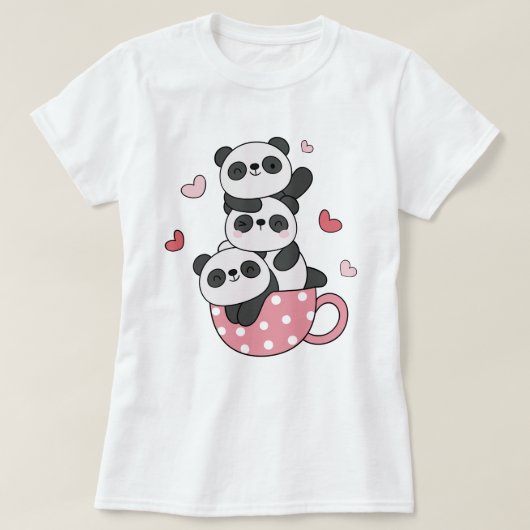 Panda T-Shirt (Design voorkant)