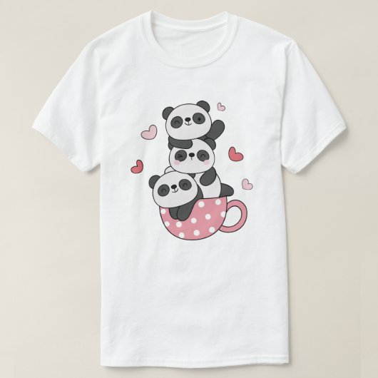 Panda T-Shirt (Design voorkant)