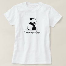 Panda T-shirt Cute Giant Panda Sad Panda Shirt