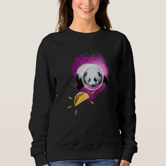 Panda Taco Cute Panda Tee Taco Trui (Voorkant)