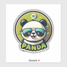 Panda Theme Stickers Schattige en Speels