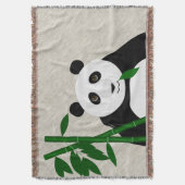 Panda Throw Blanket Deken (Voorkant Verticaal)