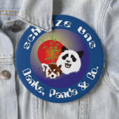 Panda Treffen Buttonnen Ronde Button 6,0 Cm (In situ)