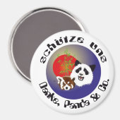 Panda Treffen Magnet Magneet (Voorkant / Achterkant)
