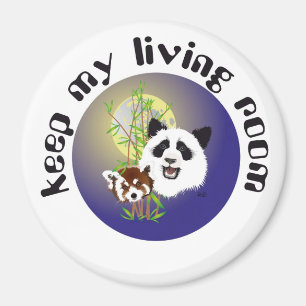 Panda Treffen Magnet Magneet