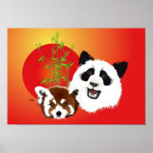 Panda Treffen Poster (Voorkant)