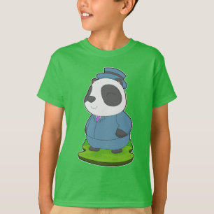 Panda Trouwpak Huwelijk T-shirt