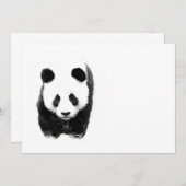Panda Uitnodigingen (Voorkant / Achterkant)