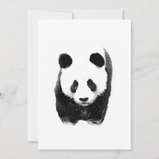 Panda Uitnodigingen (Voorkant)