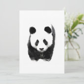 Panda Uitnodigingen (Staand voorkant)