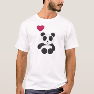 Panda Valentijn T-shirt