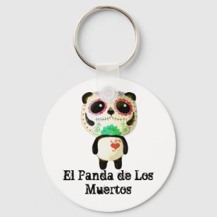 Panda van de dag van de dood sleutelhanger