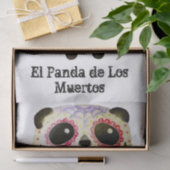 Panda van de dag van de dood tissuepapier (Geschenk)