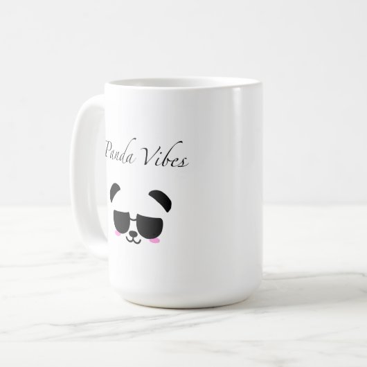 Panda Vibes Café Mug (Devant gauche)