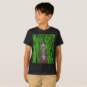 Panda (vif) - T-Shirt Basique pour Garçon (Devant entier)