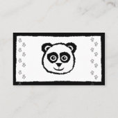Panda Visitekaartjes (Achterkant)