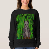 Panda (vivid) - Sweatshirt féminine (Devant)