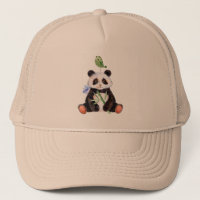Panda & Vogel Waterverven Illustratie