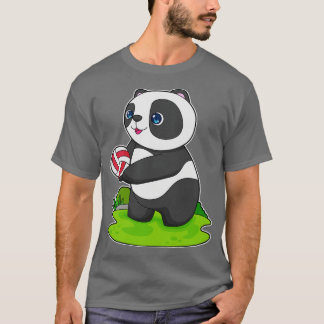 Panda Volleybalspeler Volleybal T-shirt