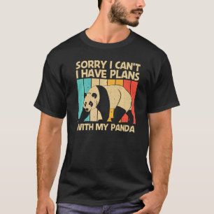 Panda voor vrouwen Panda Beer Animal 3 T-shirt