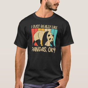 Panda voor vrouwen Panda Beer Animal T-shirt