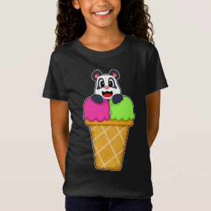 Panda Waffle ijs T-shirt