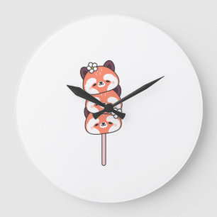 Panda Wandklok – Schattig Ontwerp en Decoratie Grote Klok