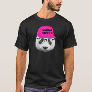PANDA WANNA PARTY? T-SHIRT