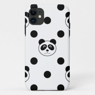panda wit iPhone 11 hoesje