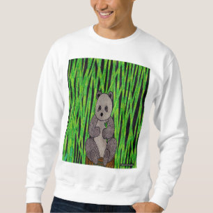 Panda (wit) - Heren Sweatshirt