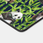 Panda with Bamboo Watercolor Pattern (Coin)