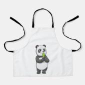 Panda with Popsicle Schort (Voorkant)