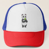 Panda with Popsicle Trucker Pet (Voorkant)