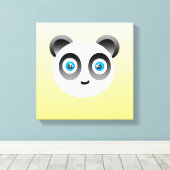 Panda Wrapped Canvas (Insitu (Houten vloer))