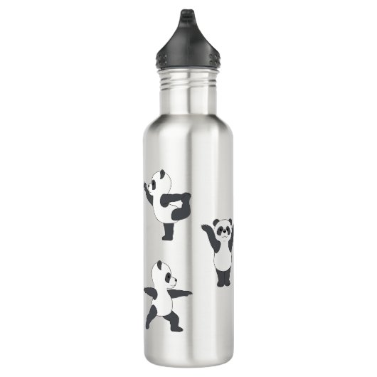 Panda Yoga Water Bottle Waterfles (Rechts)