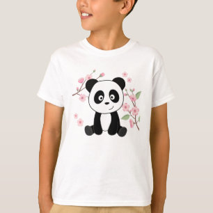 Panda-zoete dieren voor kinderen Kawaii Pandas T-shirt