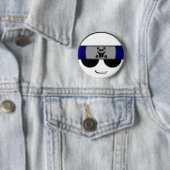 PandaChan Ronde Button 5,7 Cm (In situ)