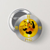 Pandacoin SWAG Ronde Button 5,7 Cm (Voorkant /achterkant)
